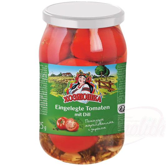 "HOSYAUSHKA" Tomatoes marinated with dill 850g