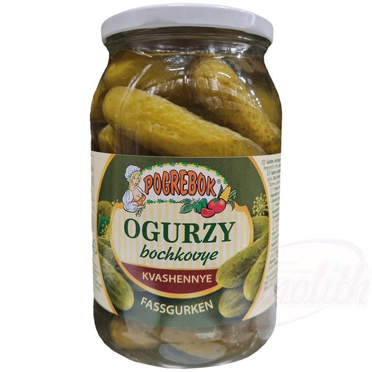 POGREBOK" Pickled Barrel Cucumbers 860g